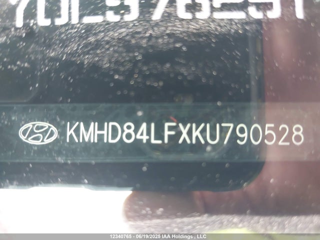 KMHD84LFXKU790528 Hyundai mpi nu