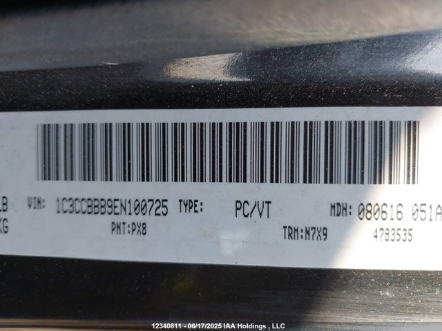 1C3CCBBB9EN100725 Chrysler 2014