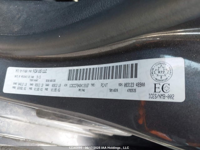 Chrysler 2016 2016 1C3CCCFB4GN119167 Image 18