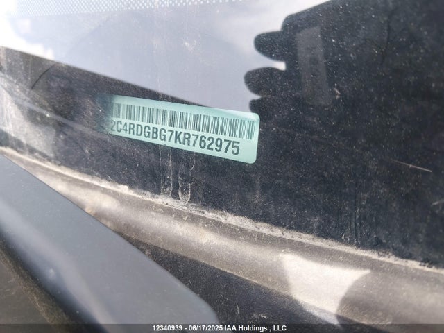 2C4RDGBG7KR762975 Dodge Grand Caravan