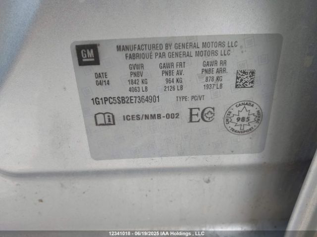 1G1PC5SB2E7364901 Chevrolet LUV