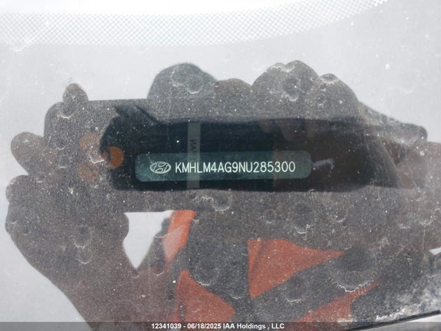 KMHLM4AG9NU285300 Hyundai mpi nu pe