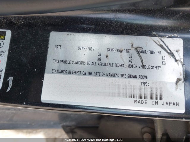Продаж на аукціоні авто 2011 Mazda 3 I, vin: JM1BL1UF2B1367578, номер лоту: 12341071
