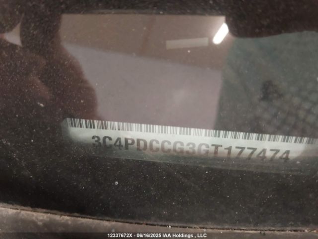 3C4PDCCG3GT177474 Dodge Journey Sxt/limited