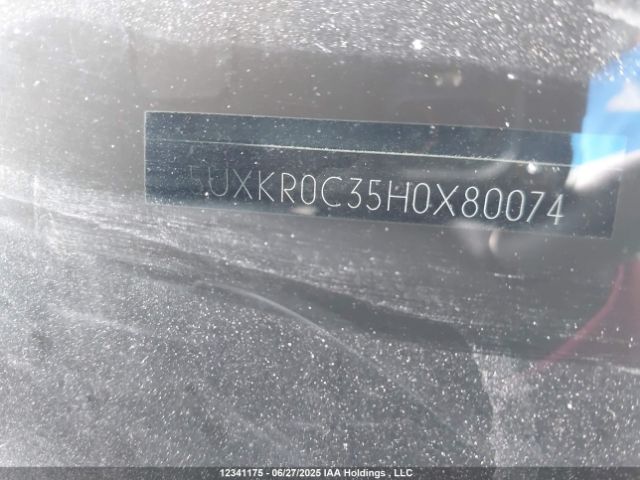 5UXKR0C35H0X80074 BMW 2017