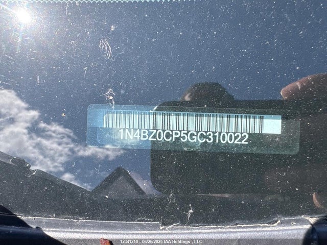 1N4BZ0CP5GC310022 Nissan 2016
