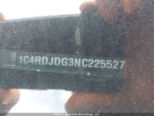 1C4RDJDG3NC225527 Dodge Durango