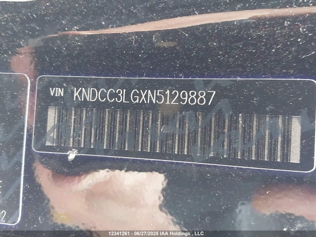 KNDCC3LGXN5129887 KIA Niro