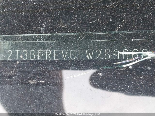 2T3BFREV0FW269068 Toyota 2ar-fe