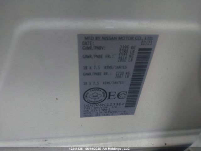 5N1AZ2AS8PC123362 Nissan Murano