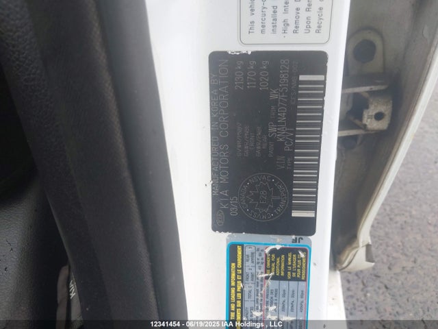 KNALN4D77F5198128 KIA v6 gdi lambda ii