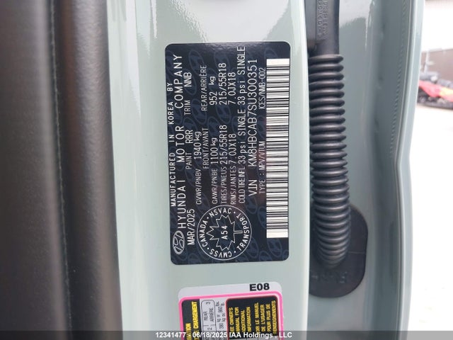 KM8HBCAB7SU300351 Hyundai mpi nu pe