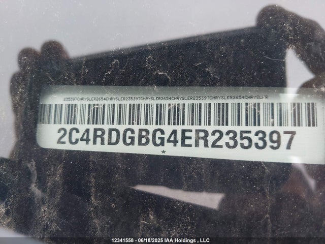 2C4RDGBG4ER235397 Dodge Grand Caravan