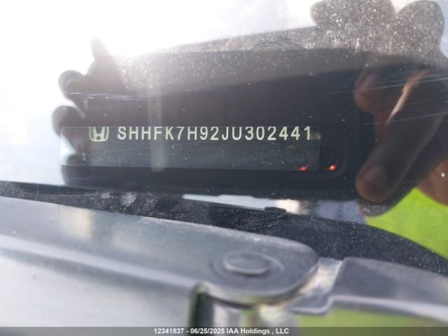 SHHFK7H92JU302441 Honda l15ba