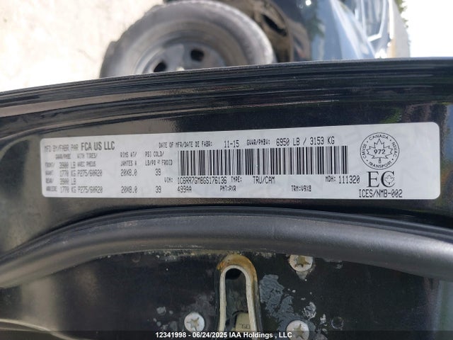 1C6RR7GM8GS176136 Dodge 1500