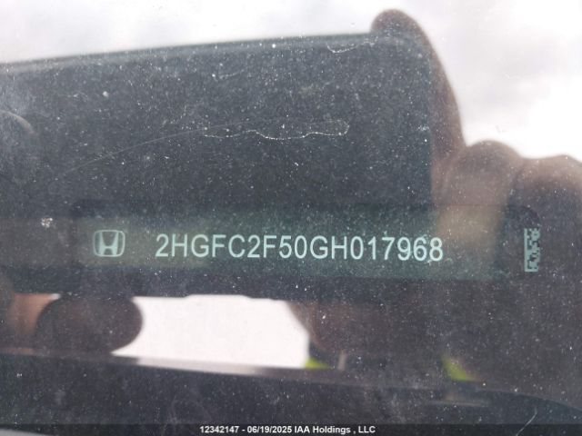 2HGFC2F50GH017968 Honda k20c2