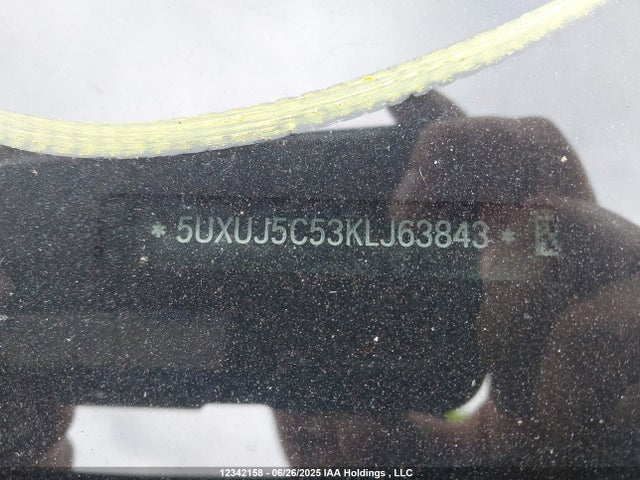 5UXUJ5C53KLJ63843 BMW X4