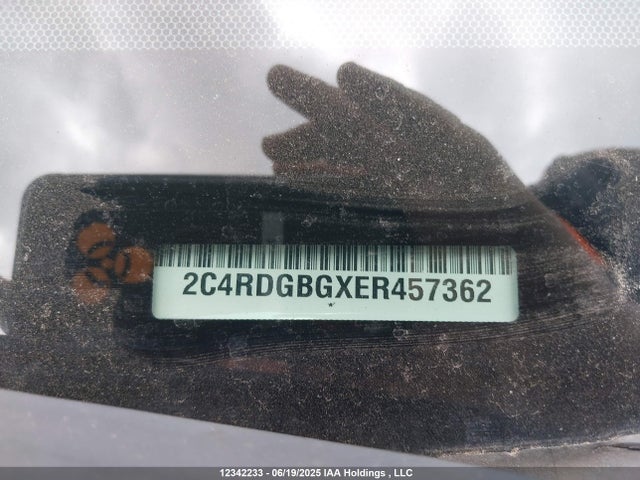 2C4RDGBGXER457362 Dodge Grand Caravan