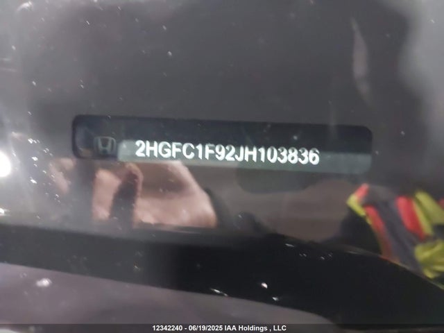 Honda l15b7 2018 2HGFC1F92JH103836 Image 19