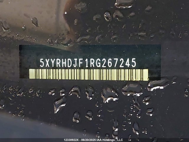5XYRHDJF1RG267245 KIA t-gdi theta-iii