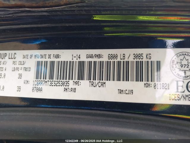 1C6RR7MT3ES253035 RAM 2014