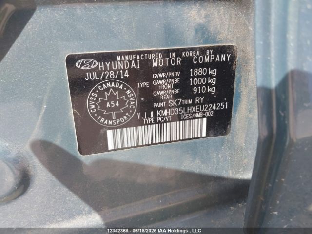 KMHD35LHXEU224251 Hyundai dohc gdi nu