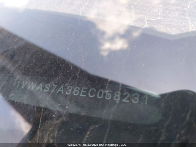 1VWAS7A36EC058231 Volkswagen 2014