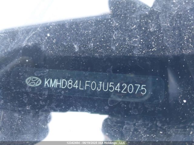 KMHD84LF0JU542075 Hyundai mpi nu