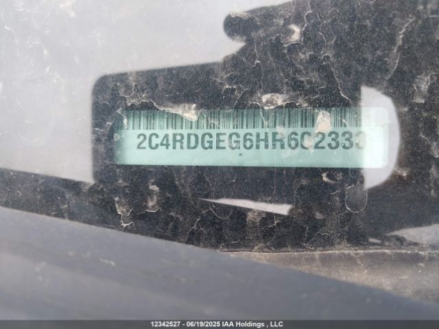 2C4RDGEG6HR602333 Dodge 2017