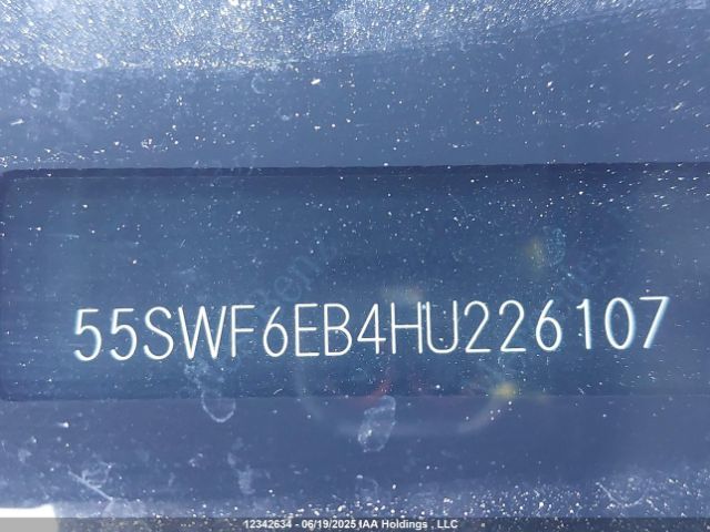 55SWF6EB4HU226107 Mercedes-Benz 2017