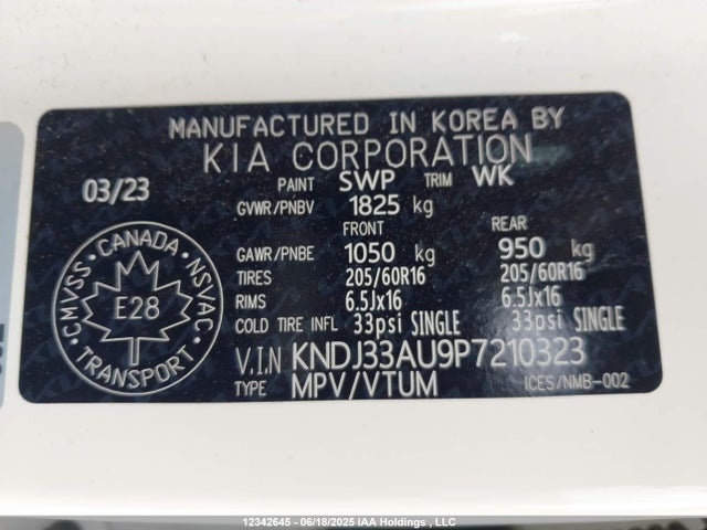 KNDJ33AU9P7210323 KIA mpi nu