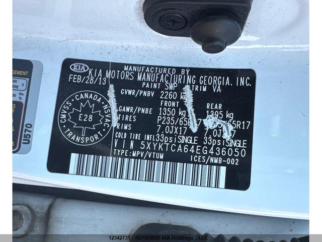 5XYKTCA64EG436050 KIA dohc t-gdi theta-ii