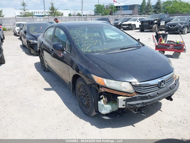 12342862 :رقم المزاد ، 2HGFB2F40CH107562 vin ، 2012 Honda Civic Lx مزاد بيع