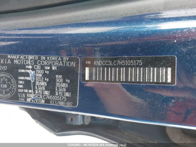 KNDCC3LC7H5105175 KIA gdi