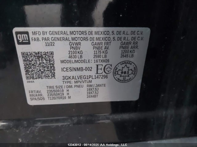GMC lsd 2023 3GKALVEG1PL147296 Image 9