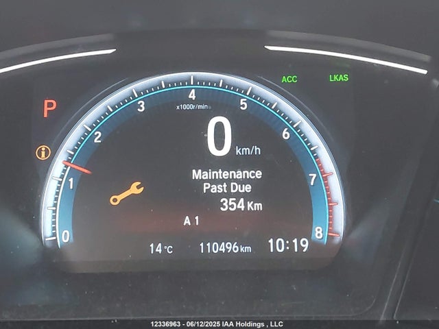 Honda Civic Lx 2019 2HGFC2F58KH004569 Image 36