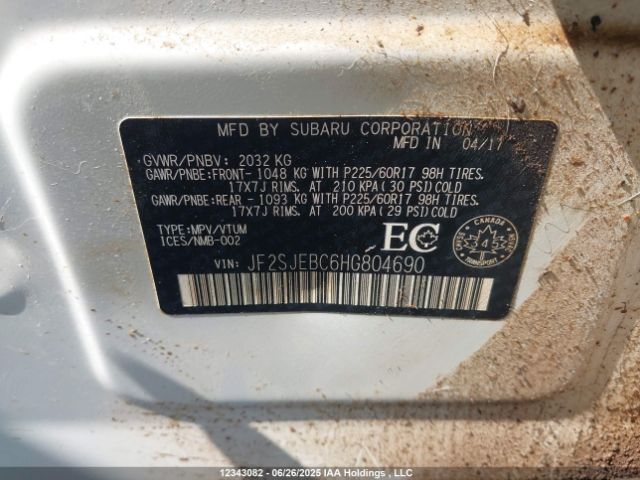 JF2SJEBC6HG804690 Subaru naturally aspirated c5