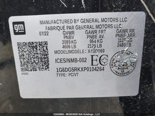 Cadillac lsy 2023 1G6DG5RKXP0104264 Image 9
