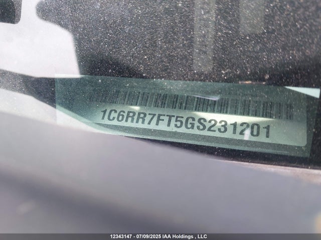 RAM 1500 2016 1C6RR7FT5GS231201 Image 16