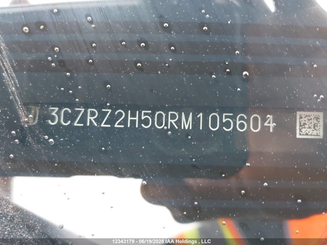 3CZRZ2H50RM105604 Honda k20z5
