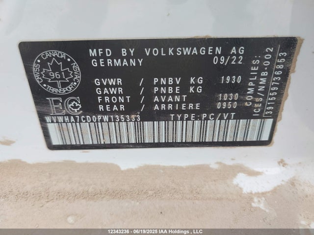 Volkswagen tsi 2023 WVWHA7CD0PW135333 Image 9