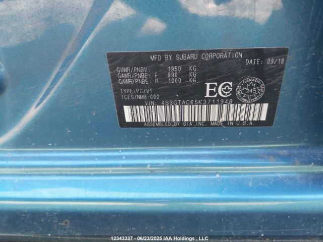 4S3GTAC65K3711948 Subaru Impreza