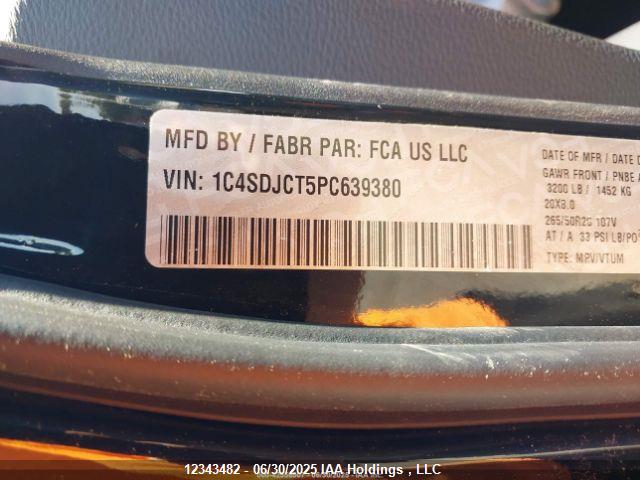 1C4SDJCT5PC639380 Dodge 2023