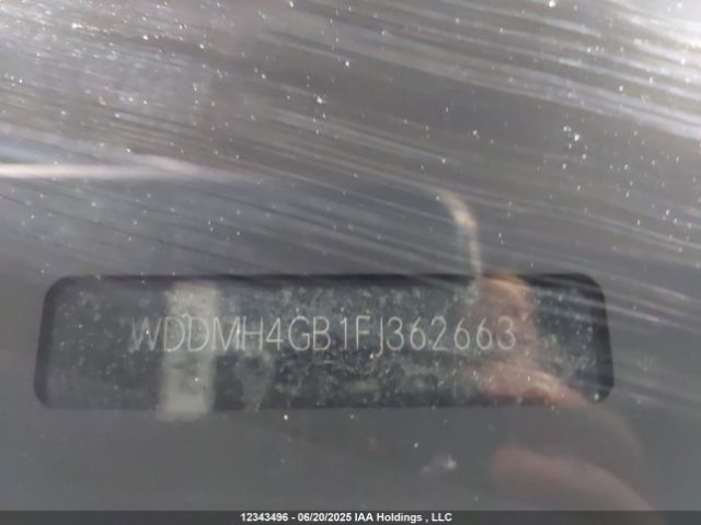 WDDMH4GB1FJ362663 Mercedes-Benz B-Class