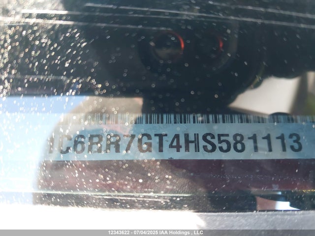 1C6RR7GT4HS581113 RAM 1500