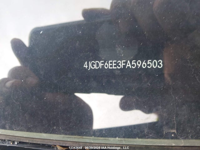 4JGDF6EE3FA596503 Mercedes-Benz 2015