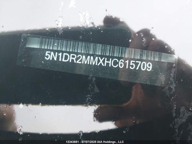 5N1DR2MMXHC615709 Nissan 2017