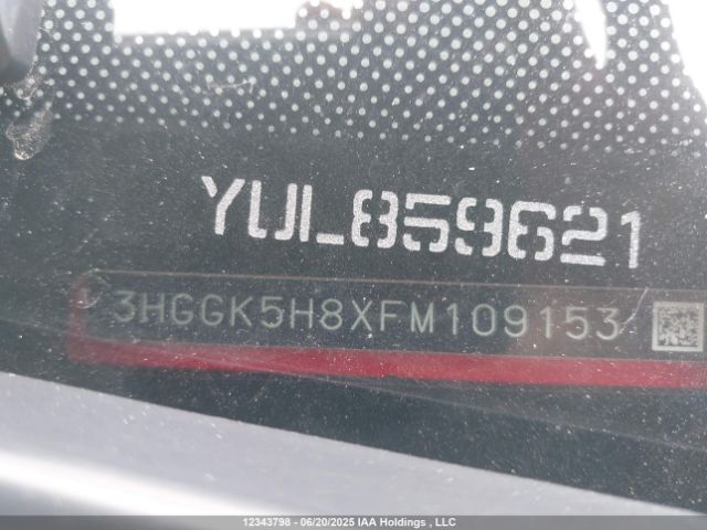 3HGGK5H8XFM109153 Honda l15b1