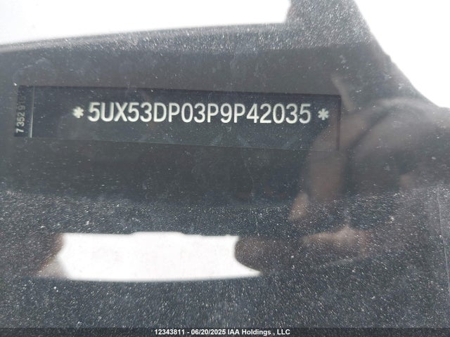 5UX53DP03P9P42035 BMW X3