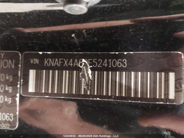 KNAFX4A89E5241063 KIA Forte